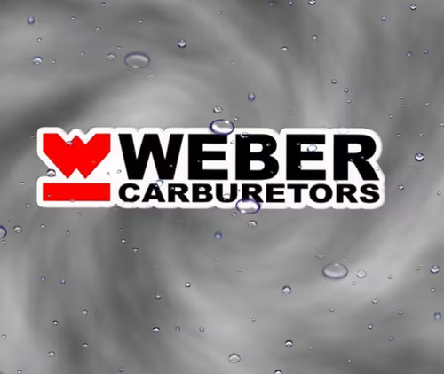 1pc weber carburettor logo - carburettor,