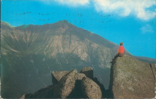 Arran postcard posted