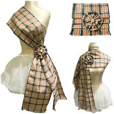 RED TARTAN ROYAL STEWART SASH