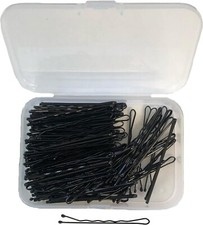 100 pcs Black School Waved