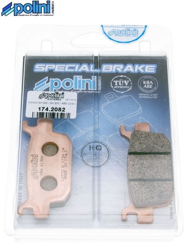 Rear brake pads polini fried - rear,