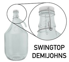 5L Glass Demijohn for Home