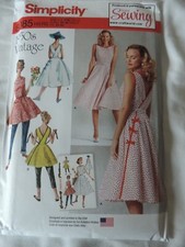 Simplicity 8085 1950'S Vintage