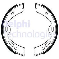 REAR BRAKE SHOE SET PARKING