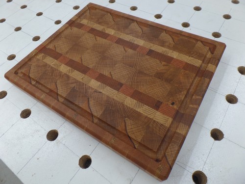 Large genuine end grain - , solid