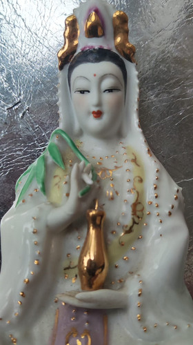 Guan yin statue - yin,