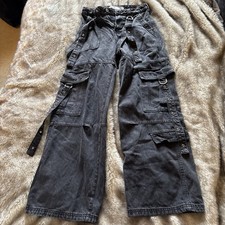 Bershka Black  Wide Combat