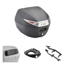 GIVI C30 TECH Smoke Black