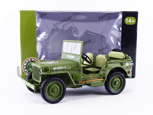 American diorama jeep - diorama,