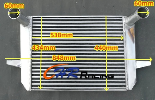 Aluminum intercooler for ford - aluminum,