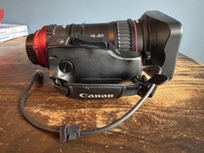 Canon CN-E 18-80mm T4.4 COMPACT-SERVO Cinema Zoom Lens with Canon ZSG-C10 Grip