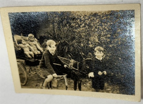 Small antique photograph boys - small,