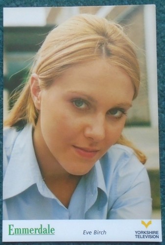 Emmerdale cast card raine - emmerdale,