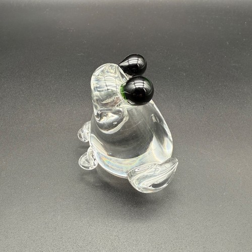 Rare vintage glass frog - vintage,
