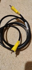 Digital Coaxial Audio cable Composite RCA  75 ohm Wire 175cm approx Yellow