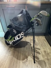 Masters M Kids Green Children’s Golf Clubs & Stand Bag Right Hand