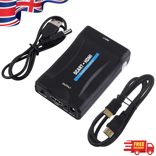 Scart hdmi converter with - scart,