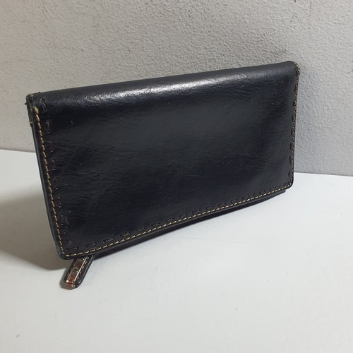 Fossil leather purse wallet - leather,