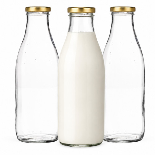 1000ml glass milk - glass, with