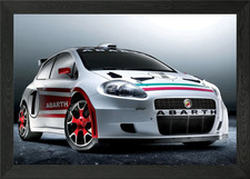 Fiat Abarth Punto Framed Wall