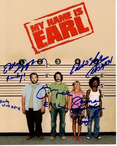 Name earl signed 8x10 - is,