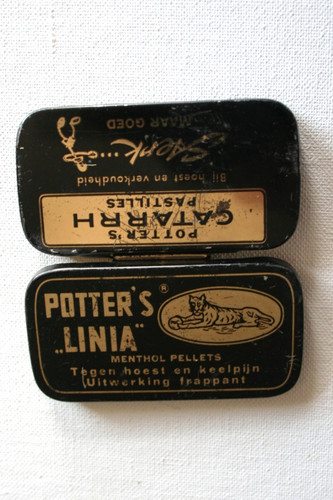 Vintage advertising tin - advertising,