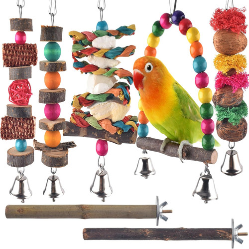 Bird chew toys packs - chew, 7