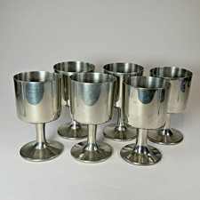 Set 6 Sheffield English Pewter