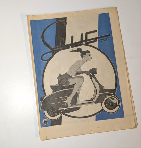 Slug vespa cover zine - zine,, punk