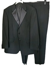 M&S Man Dinner Suit Black Two