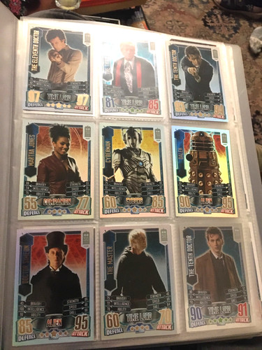 Doctor who alien attax - doctor,