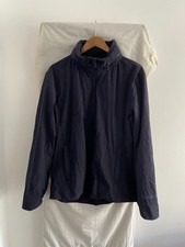 BERETTA Navy Lightweight Windbreaker Jacket With Concealed Hood Size EU L