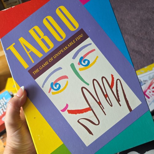 Vintage taboo board - vintage,