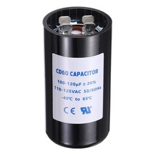 100-120 UF/Mfd, 110-125 VAC