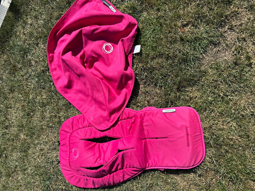 Bugaboo pink pushchair seat - bugaboo,