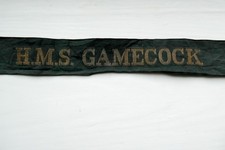 HMS Gamecock Royal Navy Cap