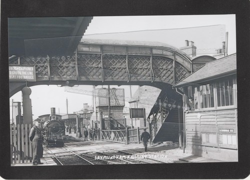 Saxmundham railway station - railway,