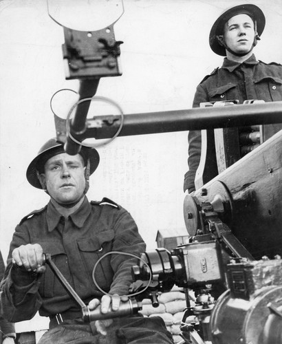 Anti aircraft crew - aircraft, original