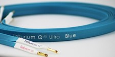 Tellurium Q Ultra Blue Speaker Cable (Terminated) 2.0m Pair With Z Banana Plugs
