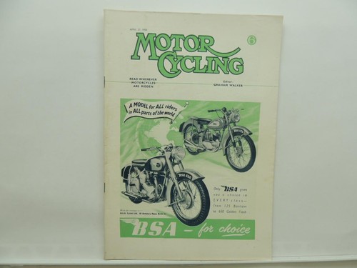 April 1950 motorcycling - 1950,