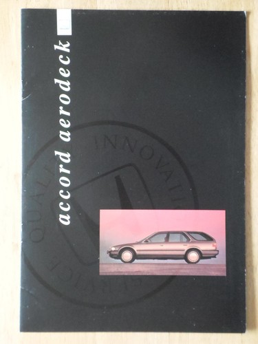 Honda accord aerodeck orig - accord,