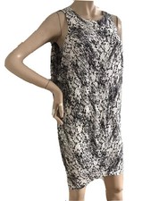 H&M TREND Unique Sexy draped chiffon tulip Party dress UK 6 EU 32 US 2 XS BNWT