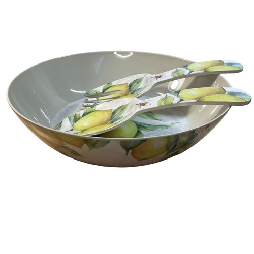 Shabby chic melamine salad - chic,