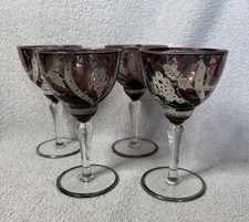 4 Cranberry/Amethyst Wine