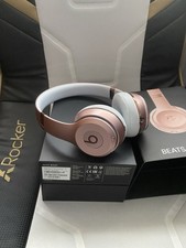 Beats Solo3 Wireless Headphones Rose Gold - Mint Condition /Gym / Xmas Presents