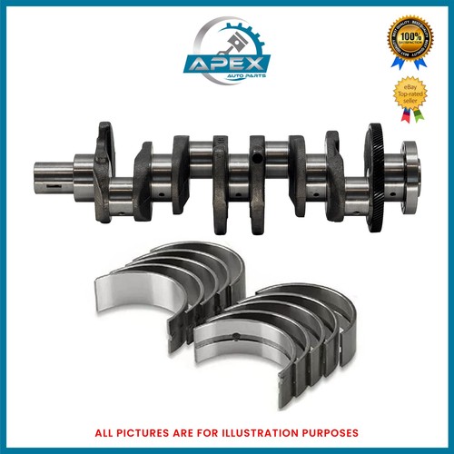 Forged crankshaft with - forged,