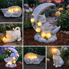 Solar LED Light Up Pet Cat Dog