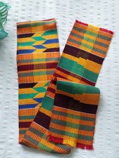 AFRICAN TRADITIONAL KENTE SCARF - Unisex Multi