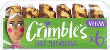Mrs Crimble's Gluten Free Vegan Choc Covered Coconut Macaroons, Premium Quality