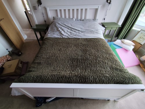 Ikea hemnes day bed - ikea, white